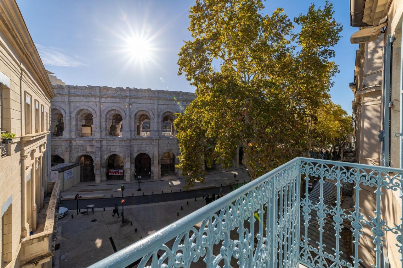 Le Plus Beau Balcon Des Arenes Nîmes Eksteriør bilde